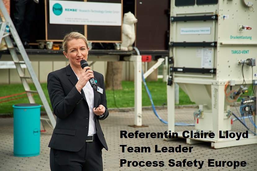 Claire Lloyd der Rembe Safety Europe
