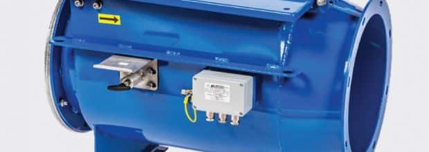 Rückschlagklappe Ausstellungsmodell