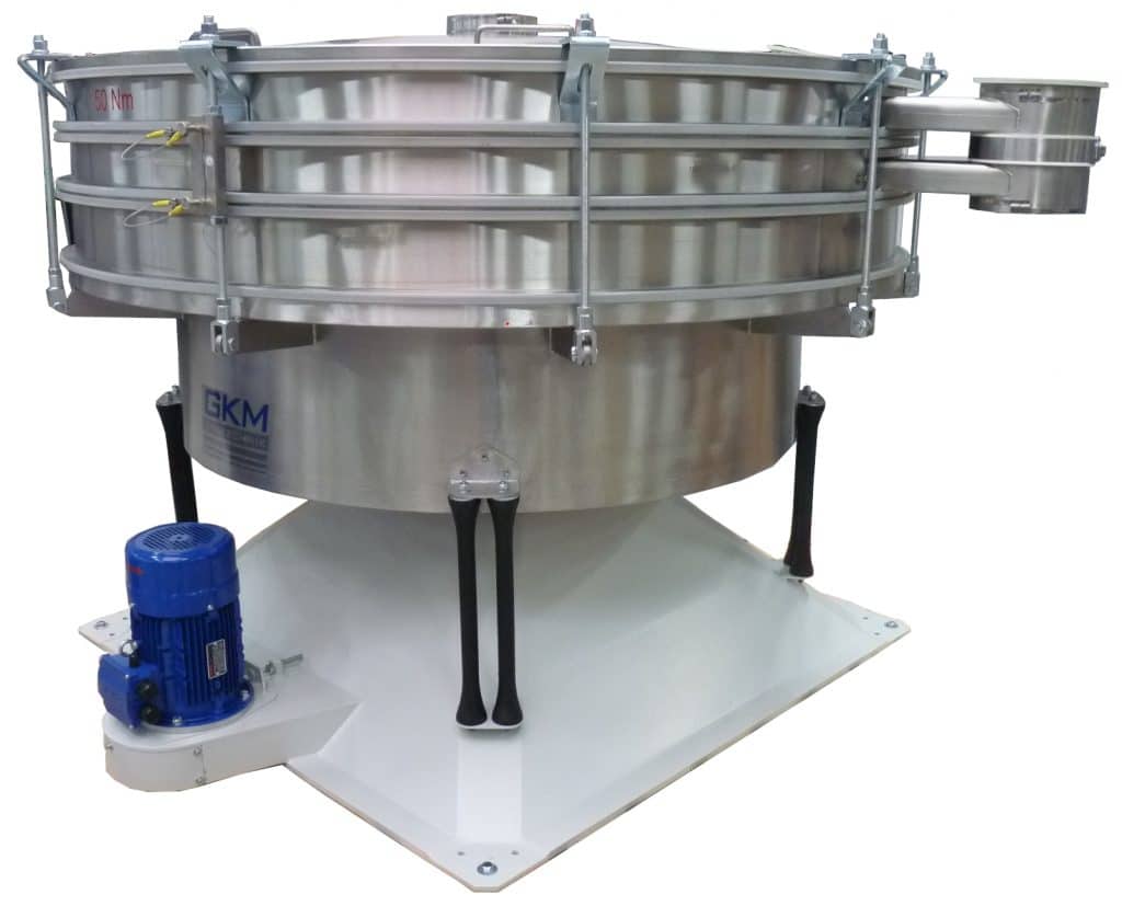 GKM Taumelsiebmaschine zur Fraktionierung und Entstaubung auf schuettgutmagazin.de
