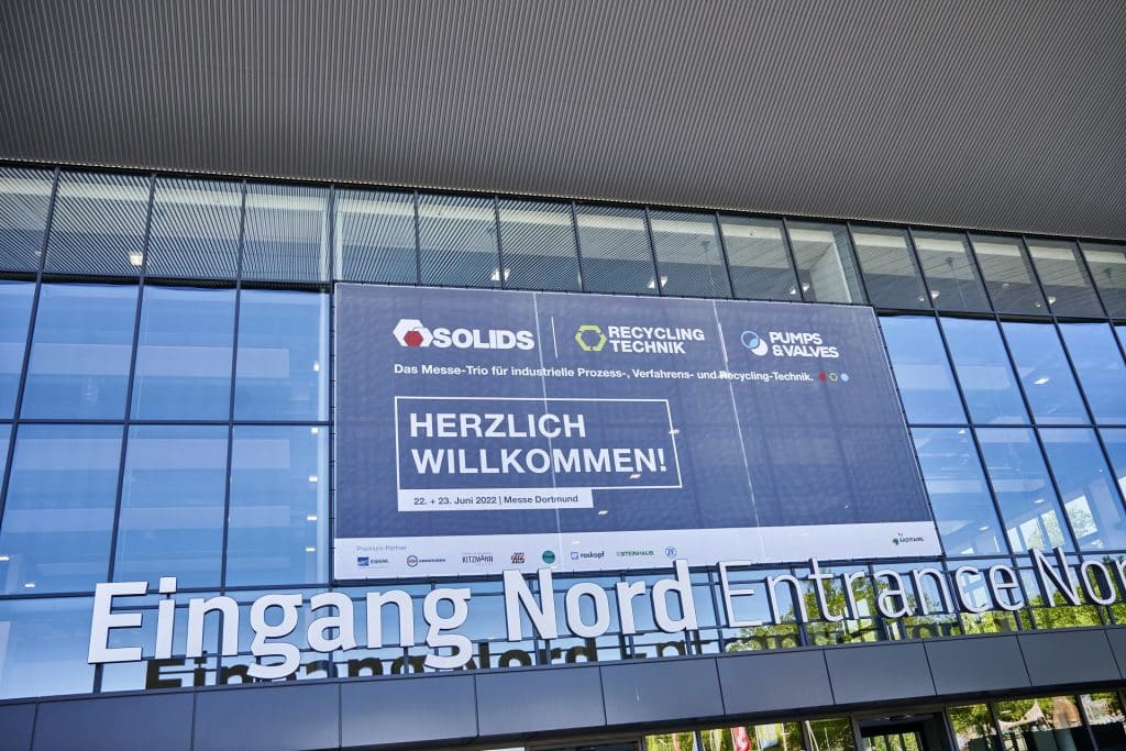 Eingang Nord der Solids Dortmund 2022