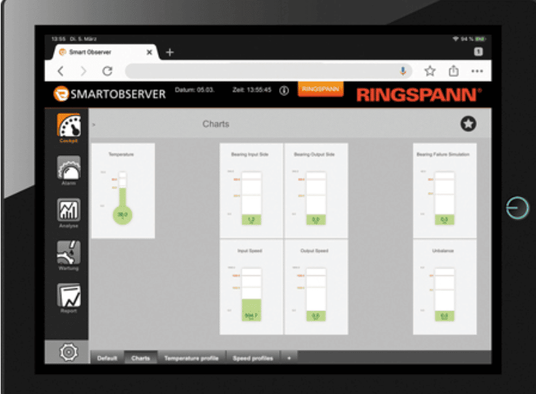 Screenshot der Software Smartobserver der Ringspann auf schuettgutmagazin.de