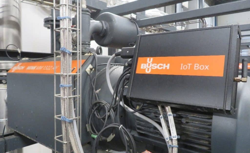 IOT Box mit der Otto digitale Service-Innovation von Busch Vaccum Solutions