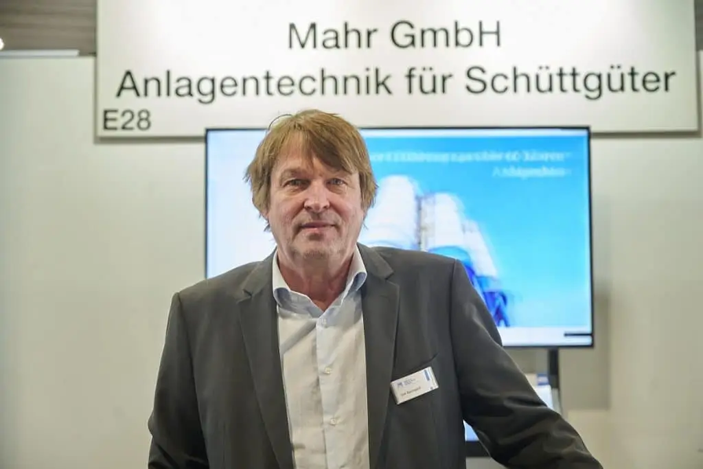 Dirk Baumgardt auf dem Solids 2023 der Mahr