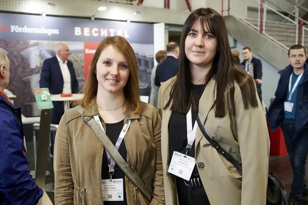 Jannine Hanking und Chantal Senk auf der Solids 2023