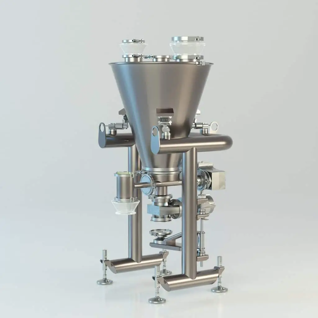 Industielles Dosiersystem für kleine Mengen