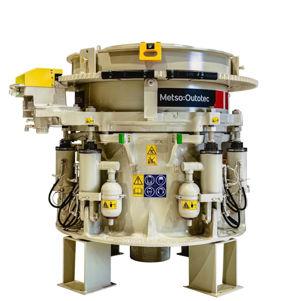 Kegelbrecher der Metso:Outotec singulär als Produktbild