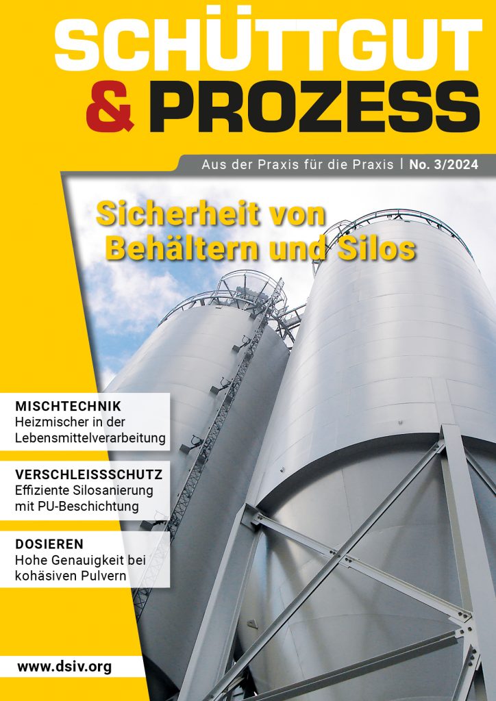 Cover des Magazins Schüttgut & Prozess 3/2024