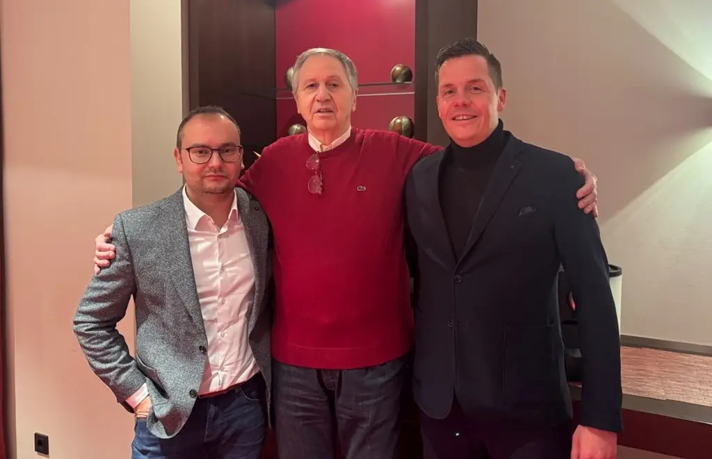 Von links nach rechts: Alexandar Agatonovic, Richard Siwek , Dr. Johannes Lottermann