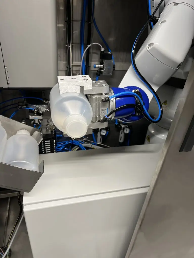 Industriesystem zur entnahme von Proben