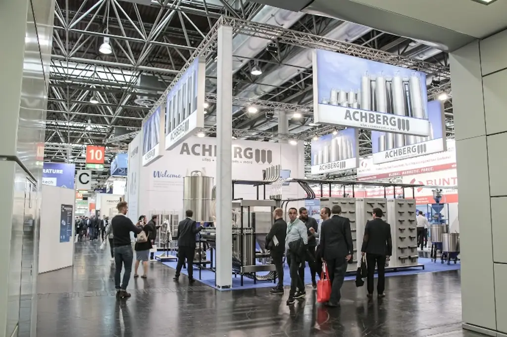 Messestand der Firma Achberg