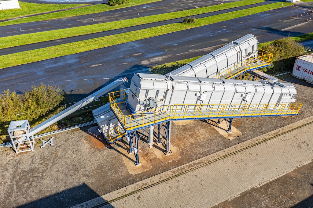 Aufbau des eLCC – energieeffiziente Kalzinierungstechnologie