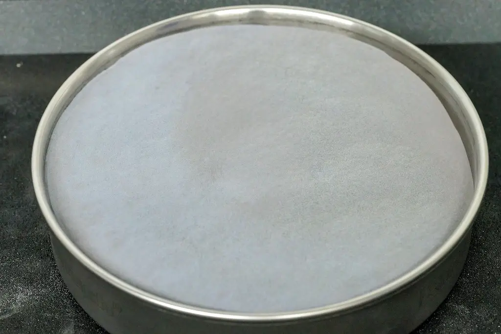 Vorabgeschiedenes Metallpulver nach dem SLM-Prozess