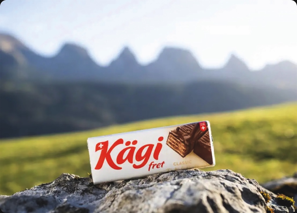 Ein Käfig voller Riegel liegt auf einem Stein im Hintergrund.