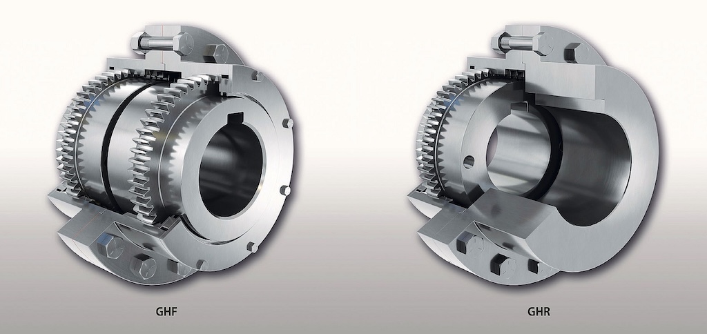 2 verschiednene teile einer Verzahnung