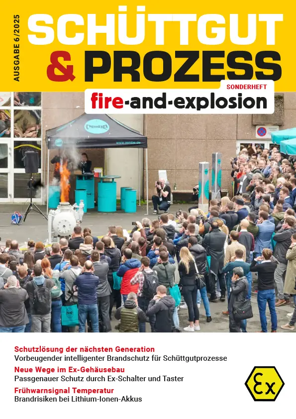 Cover des Magazins Schüttgut & Prozess 6/2025