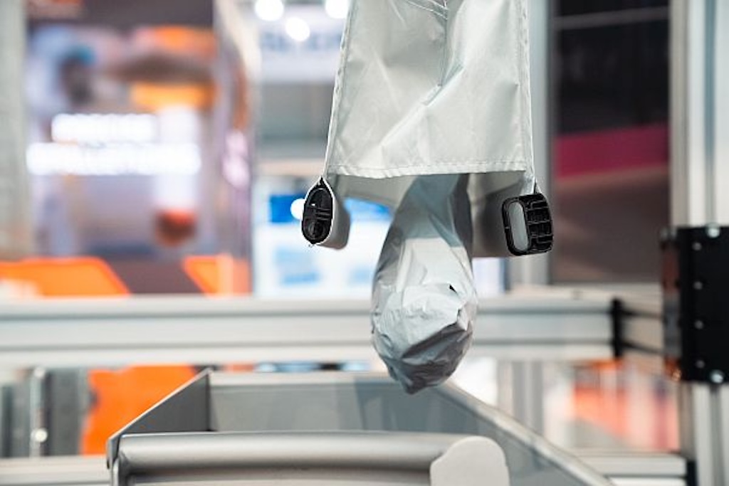 Sack mit Automationsfunktion für entladungen
