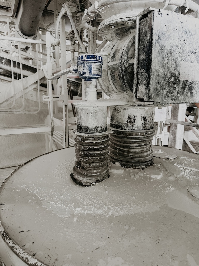 Eingebaute Sensoren im Industriebetrieb