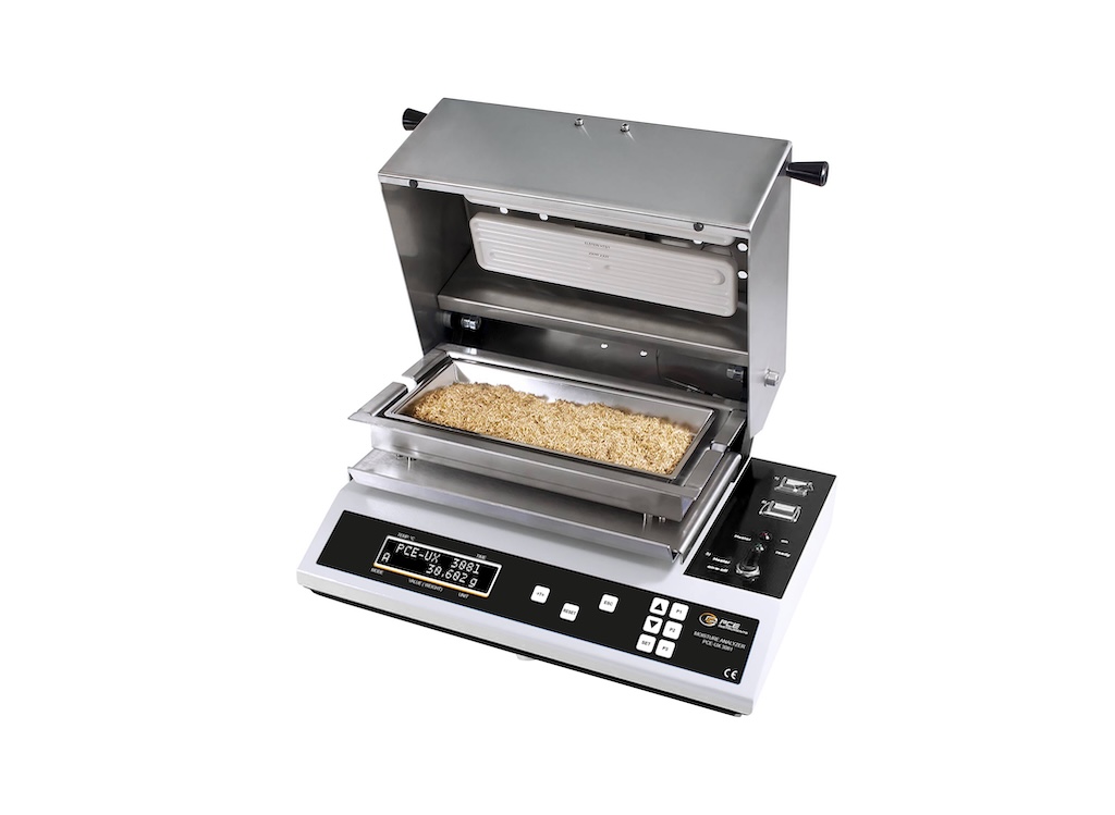 Mashciene zum Trockenne und zur bestimmmung der Feuchtigkeit