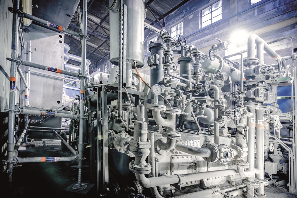 XXL Industrie Verdichter bei Solvay von Aerzen