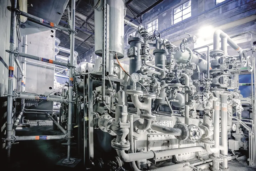 XXL Industrie Verdichter bei Solvay von Aerzen