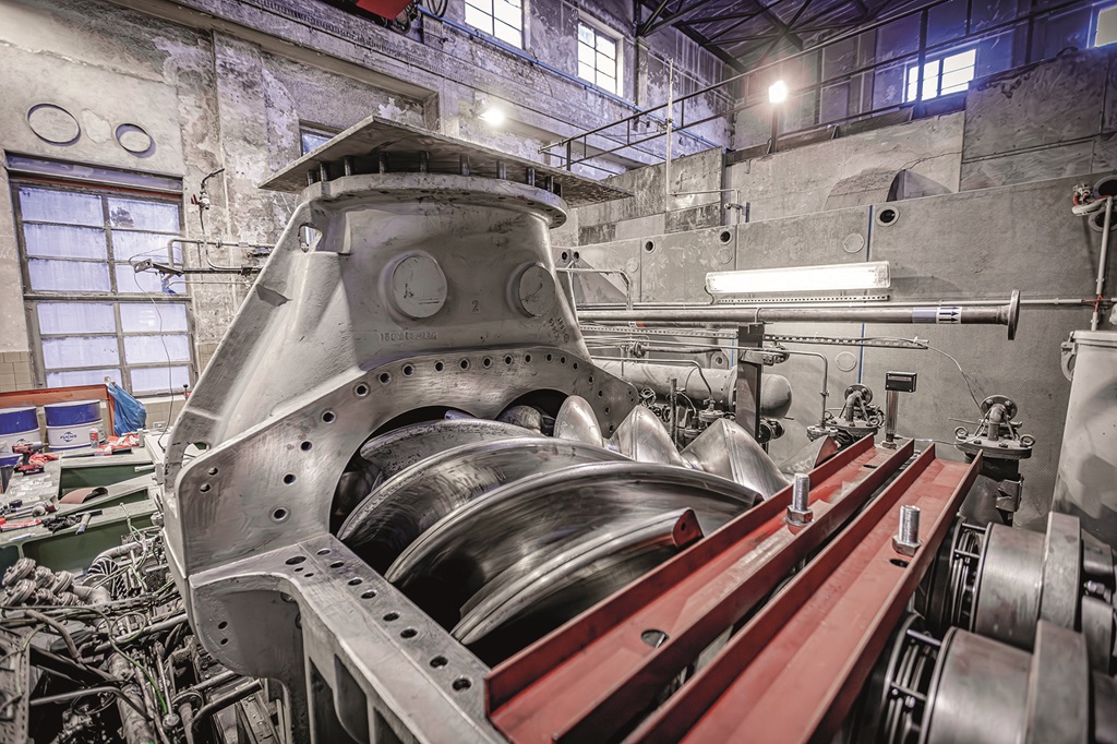 Rotor eines XXL Verdichters