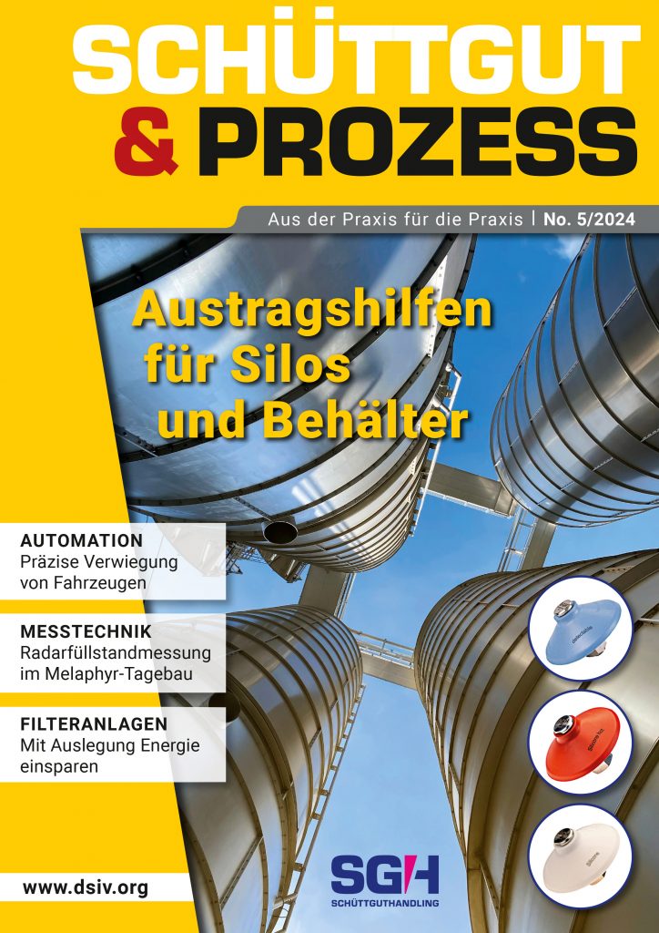 Cover des Magazins Schüttgut & Prozess 5/2024