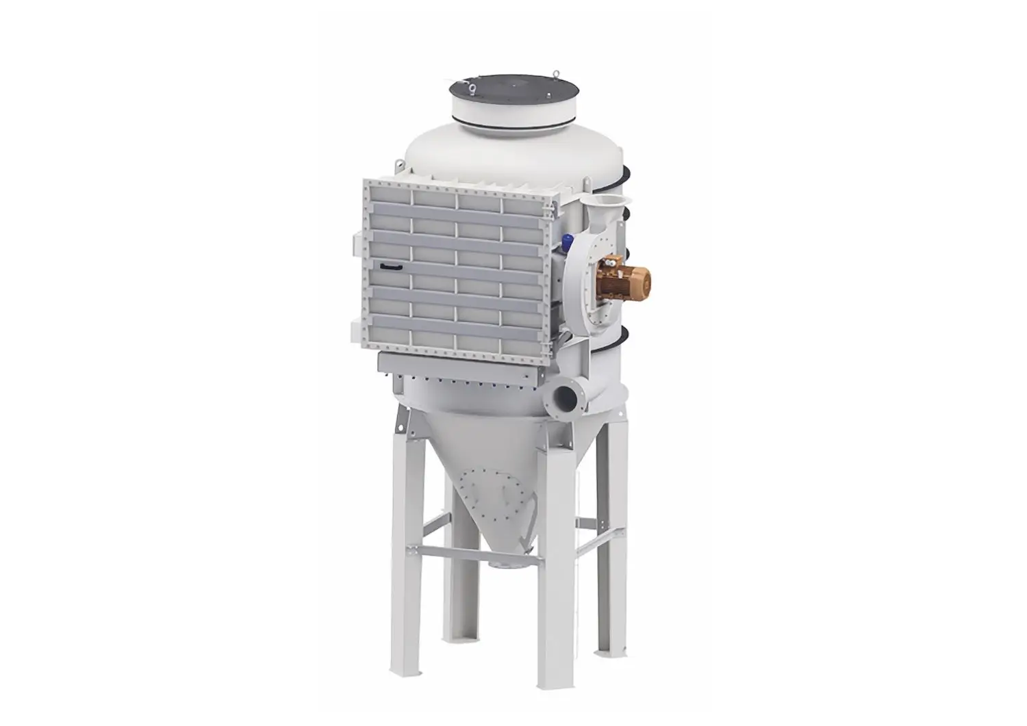 Filterreceiver pred 2bar mit Entlastung und Ventilator