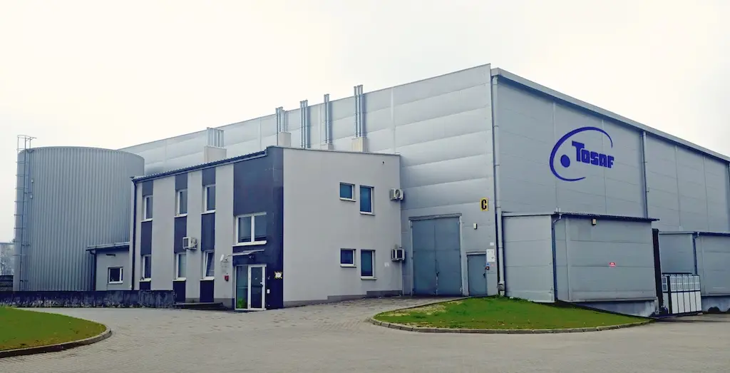 Tosaf Produktionsstätte Olkusz Polen Masterbatch Kunststoffadditive Werk 2026