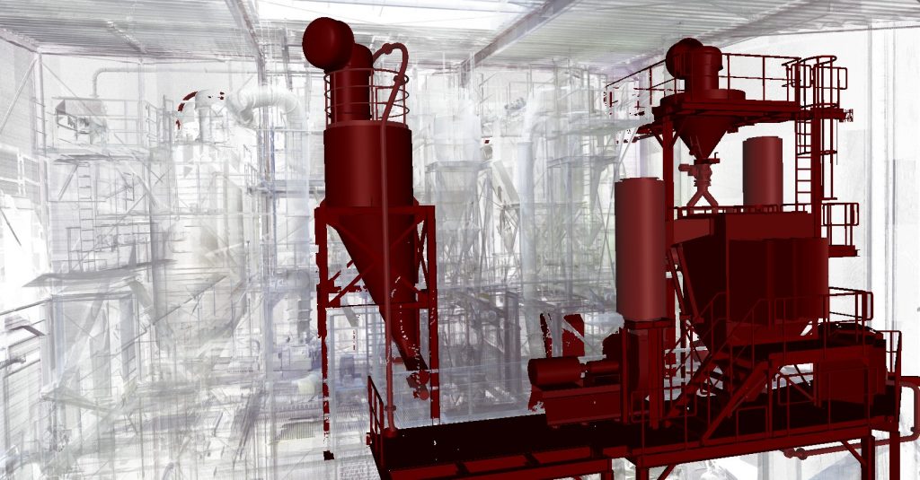 3D-Digitalisierung eines Zementwerks zur sicheren Anlagenplanung und Umsetzung im laufenden Betrieb
