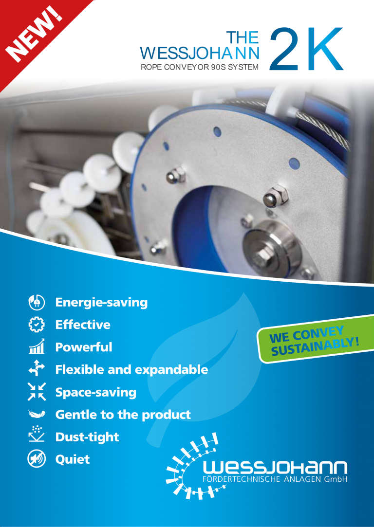 Wessjohann Flyer about Cable and Pipechainconveyor