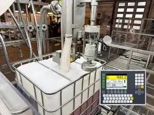 Eichfähige IT8000E Wägeterminals mit FILL E-Software im Einsatz